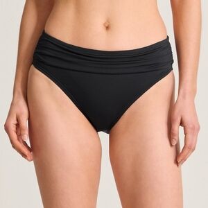 Tommy Bahama Black Pearl High-Waist Hipster Bikini Bottoms